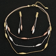 Picture of Casual Dubai Necklace and Earring Set Exclusive Online