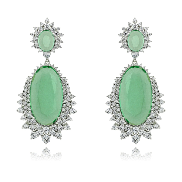 Picture of New Season Green Casual Dangle Earrings in Flattering Style