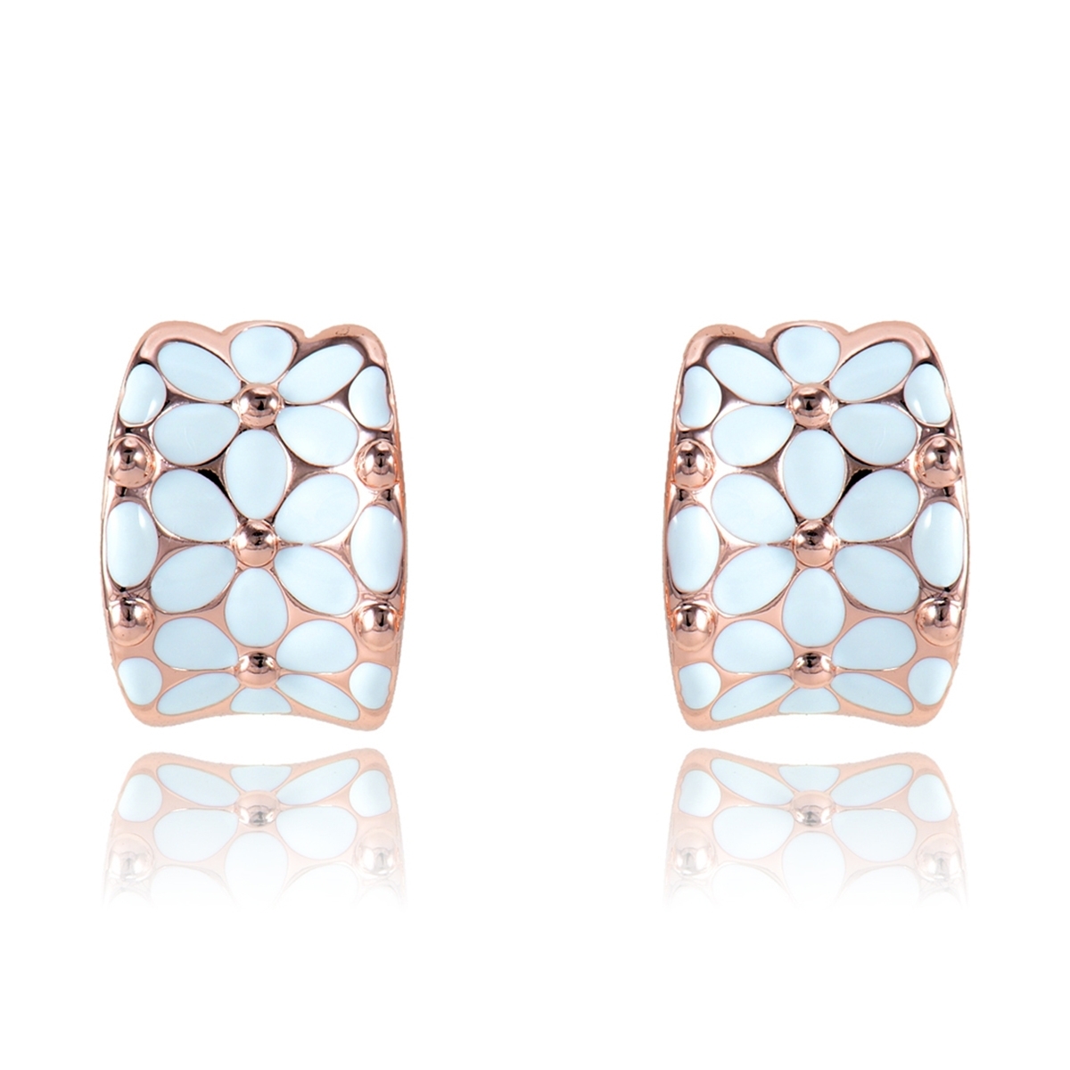Cheap Rose Gold Plated ZineAlloy Stud