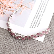 Picture of Famous Casual Rose Gold Plated Fashion Bracelet
