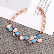 Picture of Zinc Alloy Rose Gold Plated Fashion Bracelet at Super Low Price