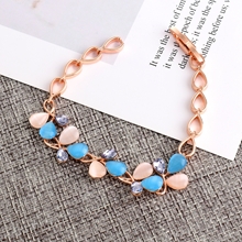 Show details for Zinc Alloy Rose Gold Plated Fashion Bracelet at Super Low Price