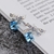 Picture of Best Swarovski Element Blue Dangle Earrings