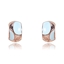 Show details for Elegant Colored Rose Gold Plated Classic Stud