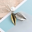 Show details for Hypoallergenic Multi-tone Plated Leaf Brooche with Low Cost