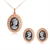 Picture of Featured Black Zinc Alloy Necklace and Earring Set with Full Guarantee