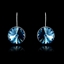 Show details for Cost Worthy Swarovski Element Dark Blue Drop & Dangle