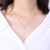 Picture of Hypoallergenic Platinum Plated White Pendant Necklace from Certified Factory