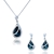 Picture of China No.1 Accessories Export Classic Dark Blue Fashion Jewelry Sets