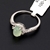 Picture of High Efficient Green Gemstone Rings