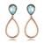 Picture of Classic Blue Dangle Earrings with Worldwide Shipping