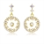 Picture of New Cubic Zirconia Delicate Dangle Earrings