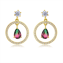 Show details for Good Cubic Zirconia Casual Dangle Earrings