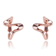 Picture of Touching And Cute Gold Plated Hoop Earrings