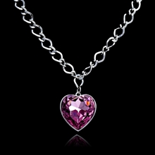 Show details for Magnificent Purple Swarovski Element Collar 16 OR 18 Inches