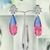 Picture of Colorful Big Dangle Earrings As a Gift