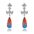 Picture of Fast Selling Colorful Cubic Zirconia Dangle Earrings from Editor Picks