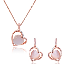 Show details for Vanguard Design For Rose Gold Plated Small 2 Pieces Jewelry Sets