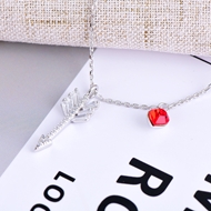 Show details for Hot Selling Red Fashion Pendant Necklace from Trust-worthy Supplier