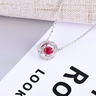 Show details for Purchase Platinum Plated Casual Pendant Necklace Exclusive Online