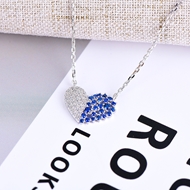 Show details for Fashion Platinum Plated Pendant Necklace with 3~7 Day Delivery