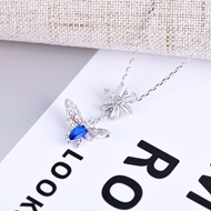 Show details for Fashion 925 Sterling Silver Pendant Necklace with Fast Shipping