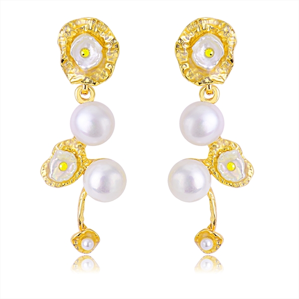 Picture of Pretty Artificial Pearl Casual Dangle Earrings