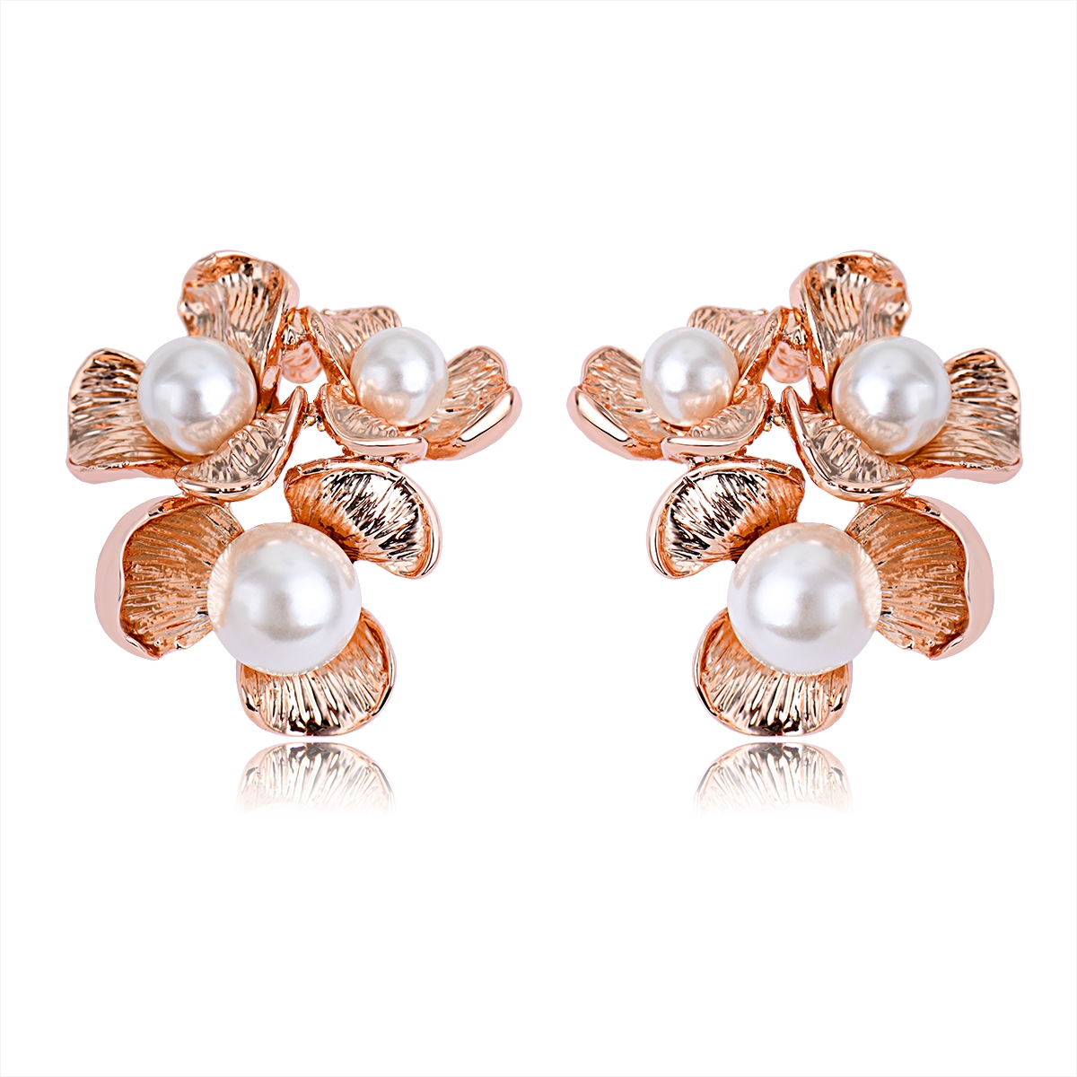 Bulk Gold Plated Classic Stud Earrings