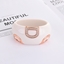 Show details for Brand New White Zinc Alloy Fashion Bracelet with SGS/ISO Certification