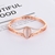 Picture of Sparkling Casual Rose Gold Plated Fashion Bracelet