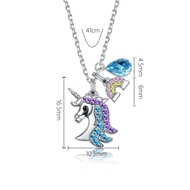 Picture of High Quality Fashion Platinum Plated Pendant Necklace in Exclusive Design