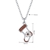Picture of Purchase Platinum Plated Red Pendant Necklace Exclusive Online