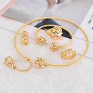 Show details for Fast Selling Gold Plated Dubai 4 Piece Jewelry Set from Editor Picks