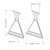 Picture of Trendy Platinum Plated Fashion Dangle Earrings with Price