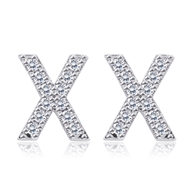 Picture of Filigree Casual White Stud Earrings