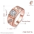 Picture of Copper or Brass Cubic Zirconia Fashion Ring For Your Occasions