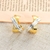 Picture of Recommended Multi-tone Plated Fashion Stud Earrings from Top Designer
