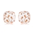 Picture of Fashion Enamel Rose Gold Plated Stud Earrings