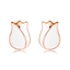 Show details for Classic Rose Gold Plated Stud Earrings at Unbeatable Price