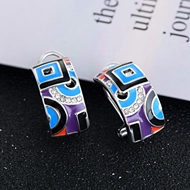 Picture of New Season Colorful Casual Stud Earrings with SGS/ISO Certification