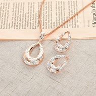 Picture of Zinc Alloy Dubai Necklace and Earring Set with Full Guarantee