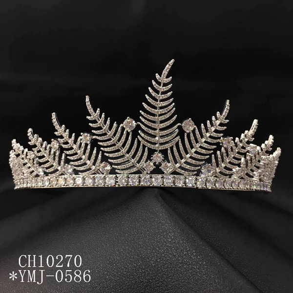 Picture of Copper or Brass Cubic Zirconia Crown with Unbeatable Quality