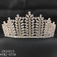 Show details for Hypoallergenic Platinum Plated Casual Crown with Easy Return