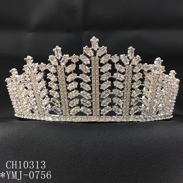 Picture of Hypoallergenic Platinum Plated Casual Crown with Easy Return