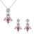 Picture of Affordable Platinum Plated Zinc Alloy Necklace and Earring Set from Trust-worthy Supplier