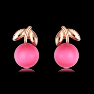 Picture of Reasonably Priced Rose Gold Plated Zinc Alloy Stud Earrings for Female