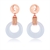 Picture of Great Value White Casual Dangle Earrings with Member Discount