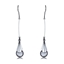 Show details for Delicate Opal Zinc Alloy Dangle Earrings