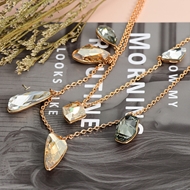 Show details for Hypoallergenic Rose Gold Plated Fashion Pendant Necklace with Easy Return