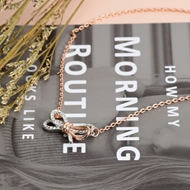 Show details for Zinc Alloy Swarovski Element Pendant Necklace at Great Low Price